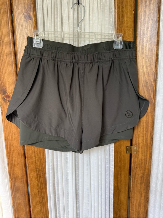 Vuori Pants - Vuori Olive Layered Athletic Shorts